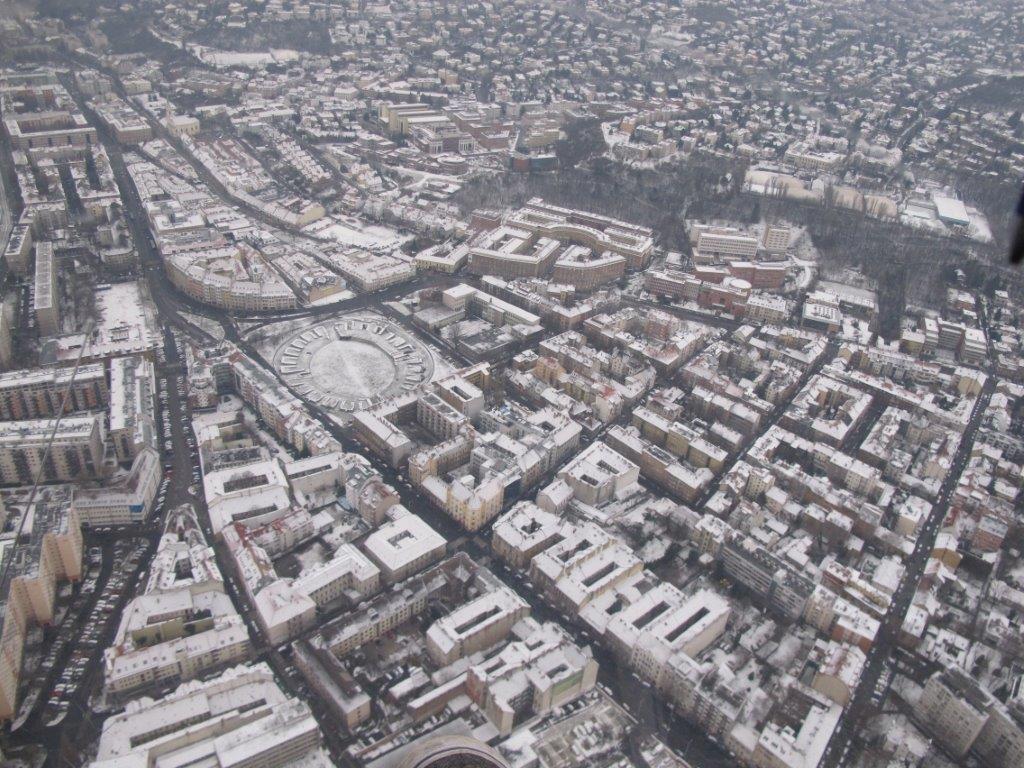 Budapest winter scenic flight, december 2014